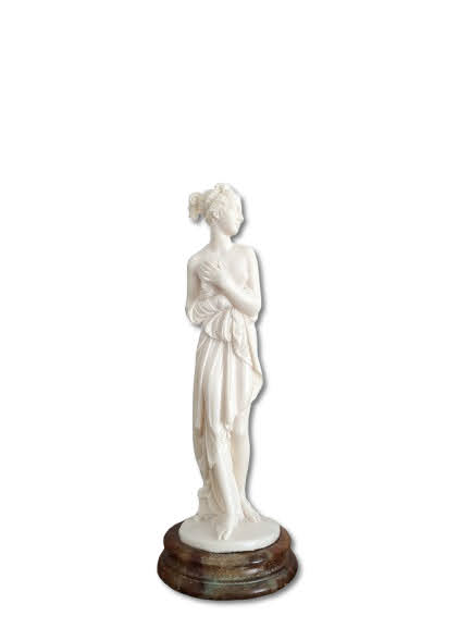 Sculpture A Giannelli Hauteur 41 cm - Diamètre support 15 cm